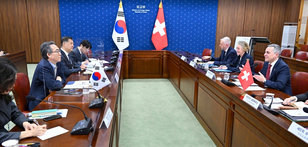 조태열 장관,&nbsp;한-스위스 외교장관회담(2.6) 결과